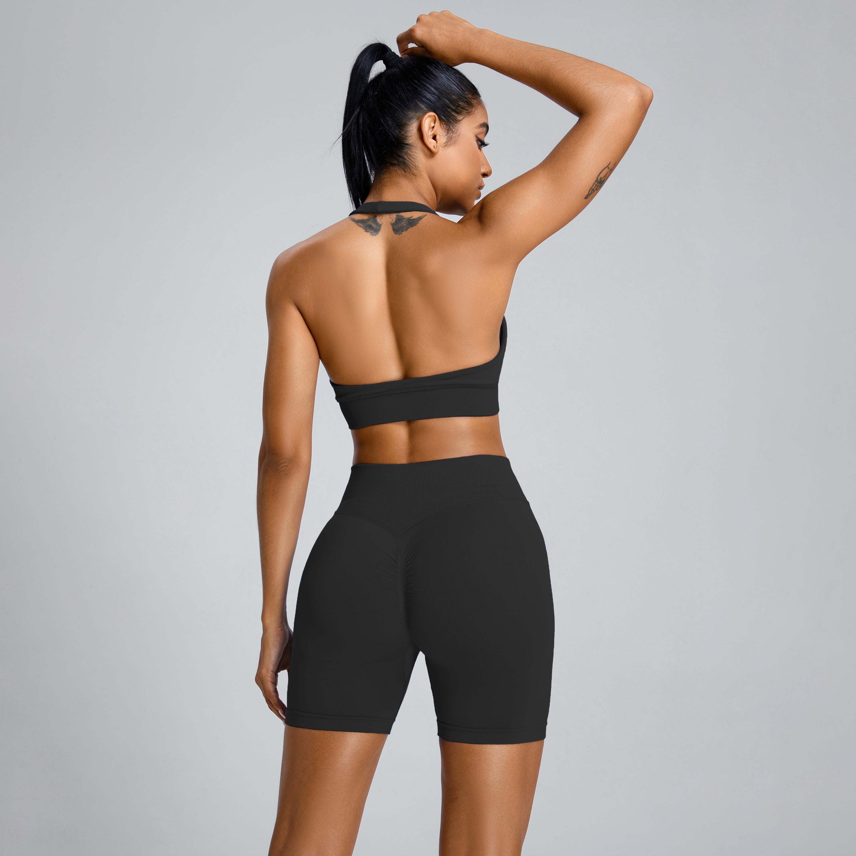 Brassière Low Sculpt Scrunch - Onyx - Joy Studio - Sportswear