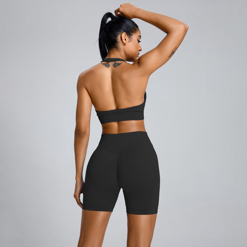 Brassière Low Sculpt Scrunch - Onyx - Joy Studio - Sportswear