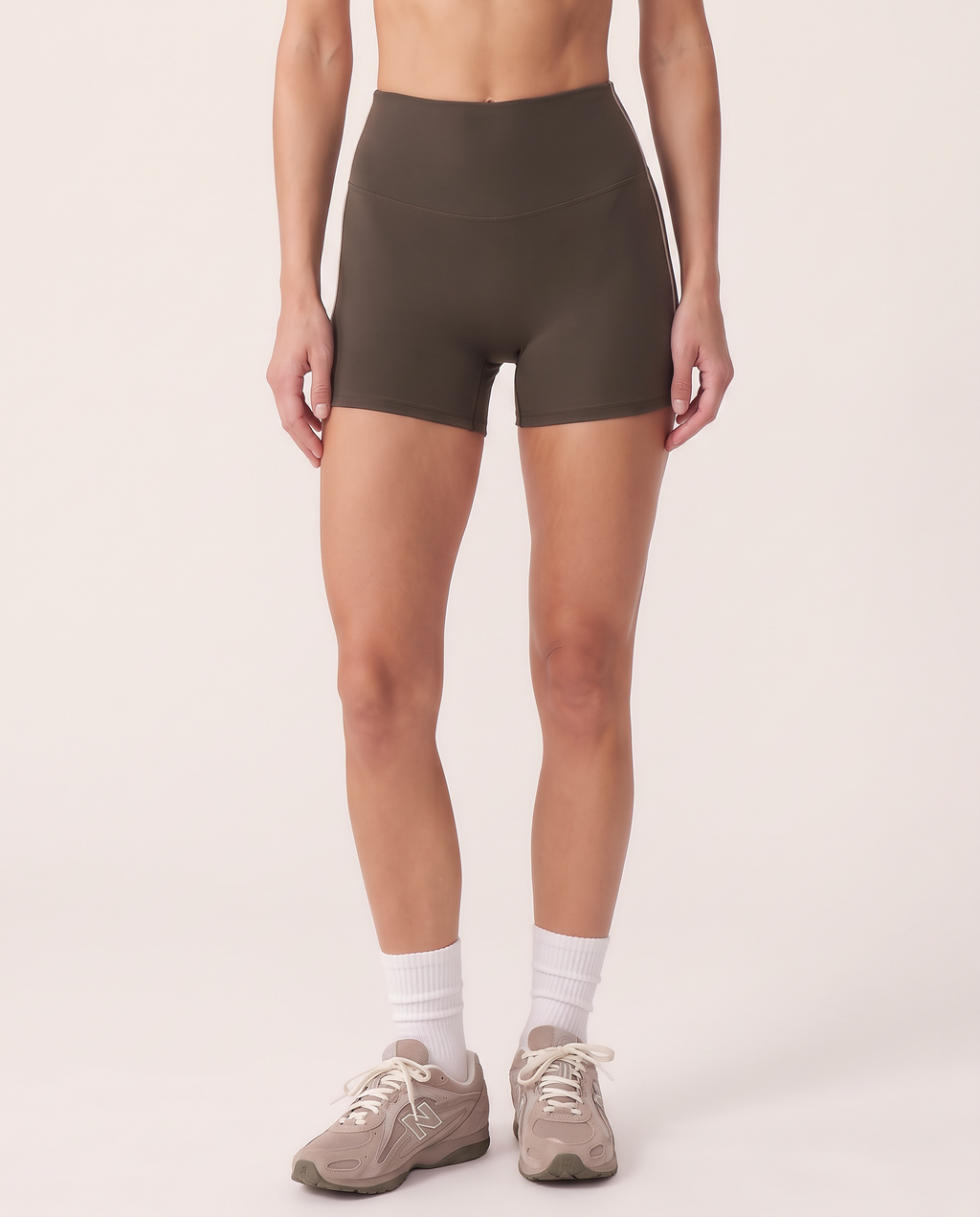 Short Track - Cacao - Joy Studio - Sportswear