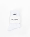 Chaussette JOY - Blanc - Joy Studio - Premium Sportswear
